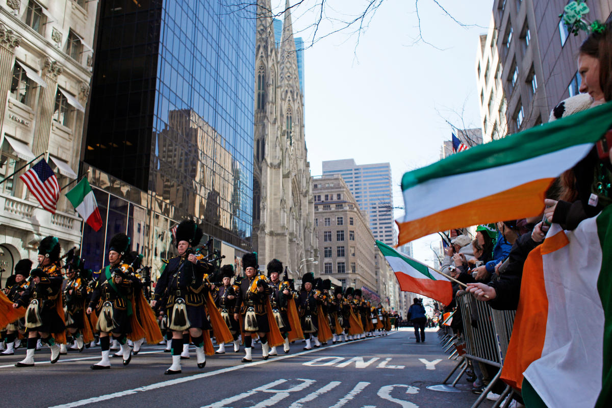 Saint Patrick's Day in New York State