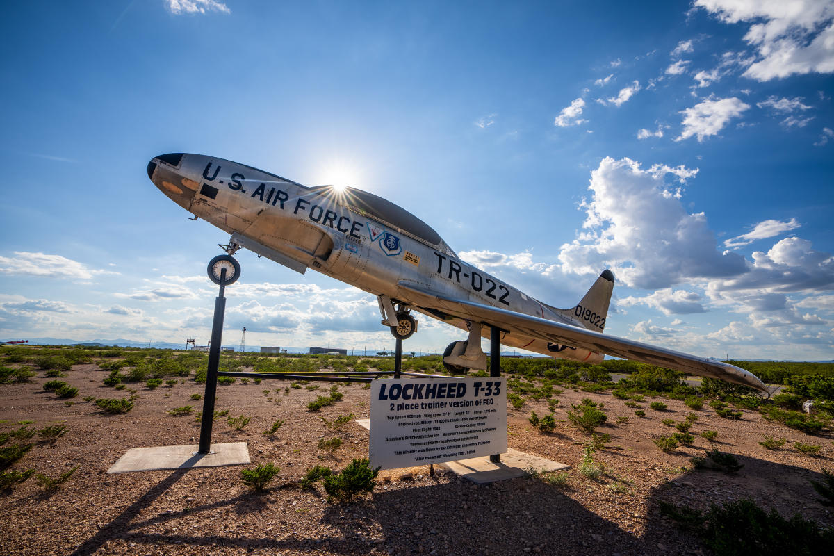 Vintage TBird is a Truth or Consequences's Landmark