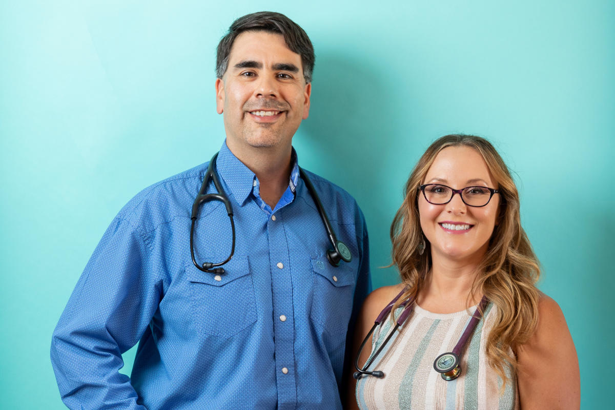 New Mexico Magazine True Heroes 2022: Dr Jodi Casados Dr Levi Maes