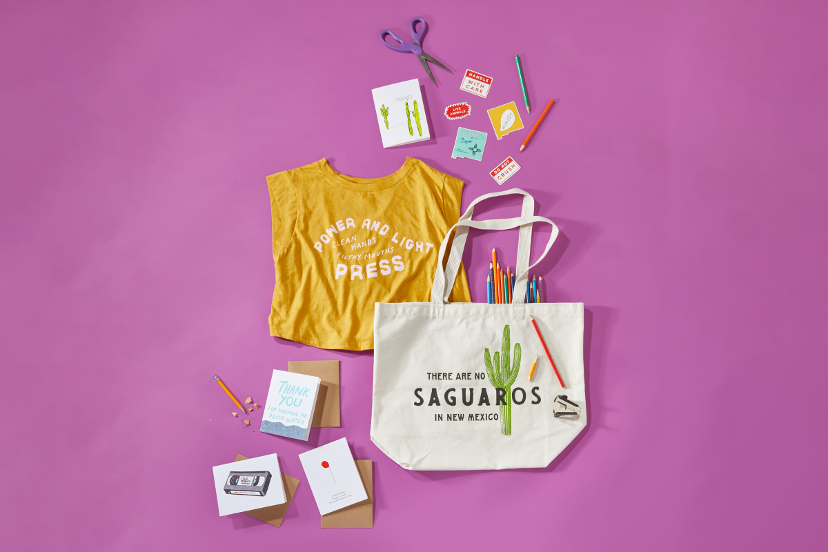 Find Unique Gifts at Power and Light Press Print Shop in Silver City