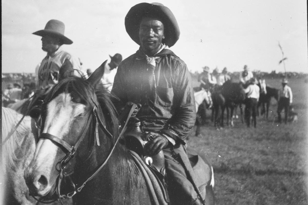 Harwood Museum Shares the History of the Black Cowboy