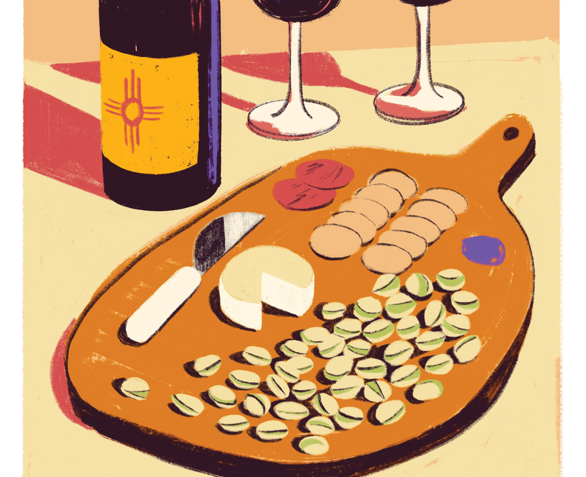 Where Wine and Pistachios Meet