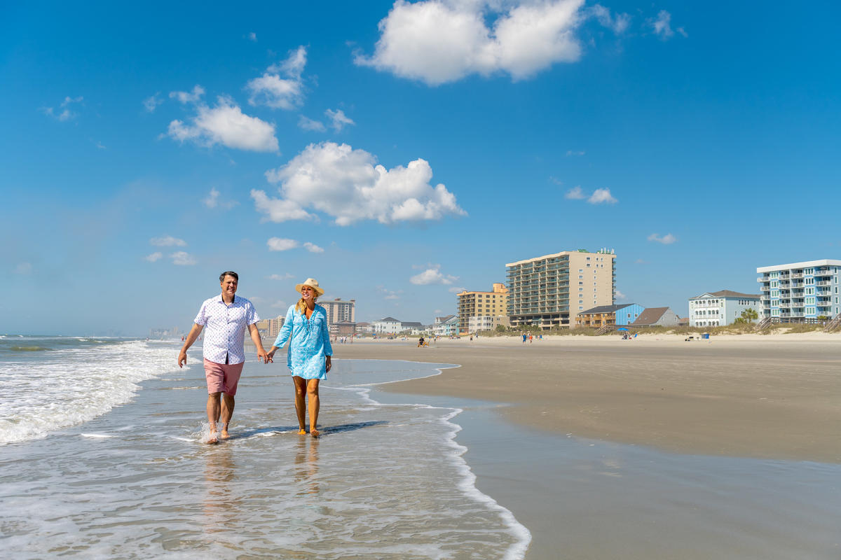 Couples Weekend in North Myrtle Beach Horseback Ride, Waites Island