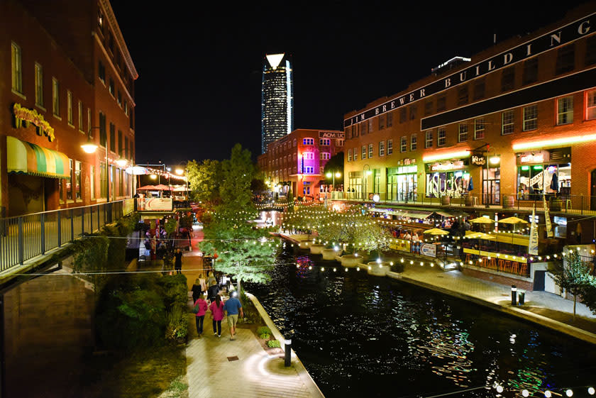 Things to Do in Bricktown, Oklahoma City OKC Districts