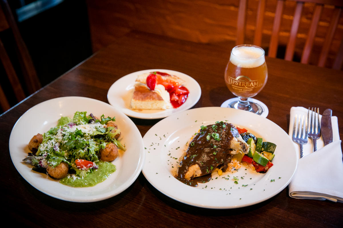 Upstream Brewing Company in Omaha Beer, Wine & American Pub Fare