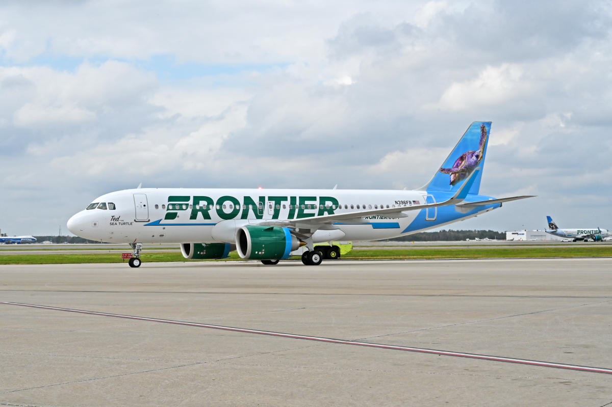 Orlando’s Most Loved Animal Makes Debut on New Frontier Airlines Plane Tail
