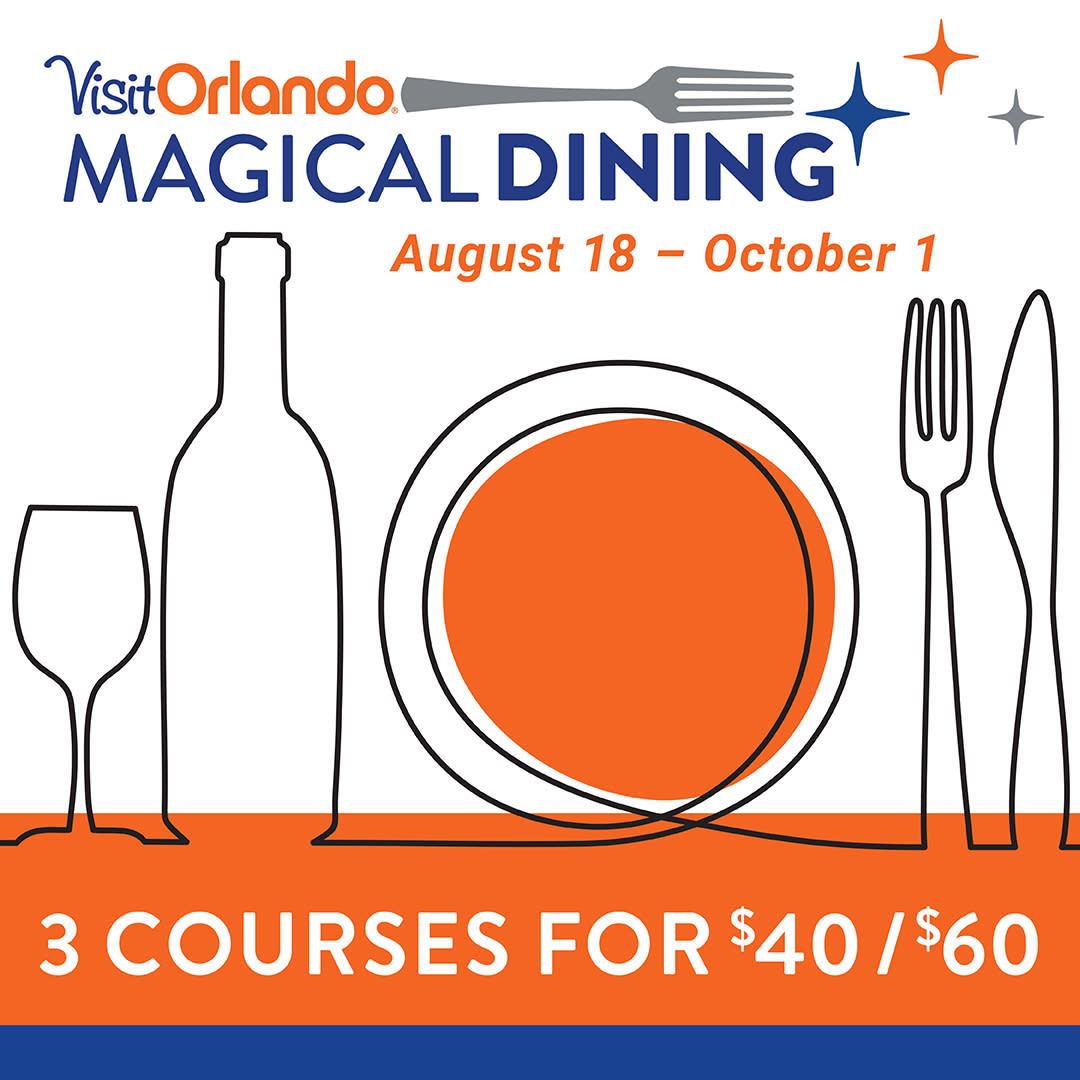 Visit Orlando’s Magical Dining Returns Aug. 18