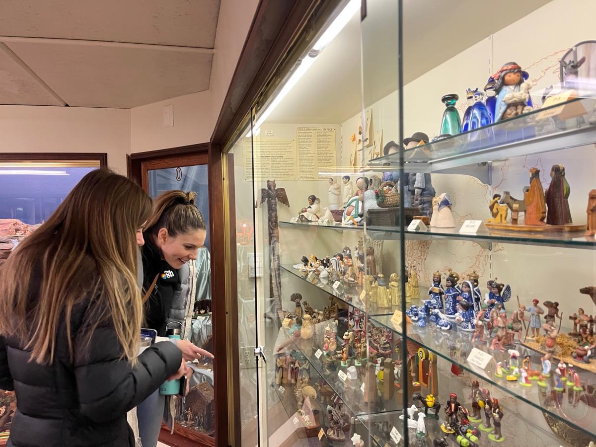 The Nativity Collection at Algoma Boulevard United Methodist Church in