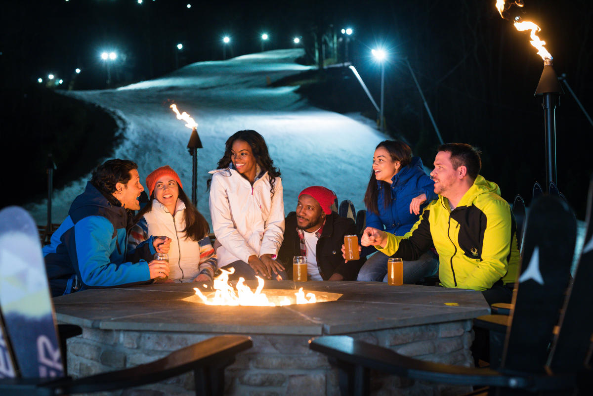 Winter in the Pocono Mountains Skiing & Sleigh Rides