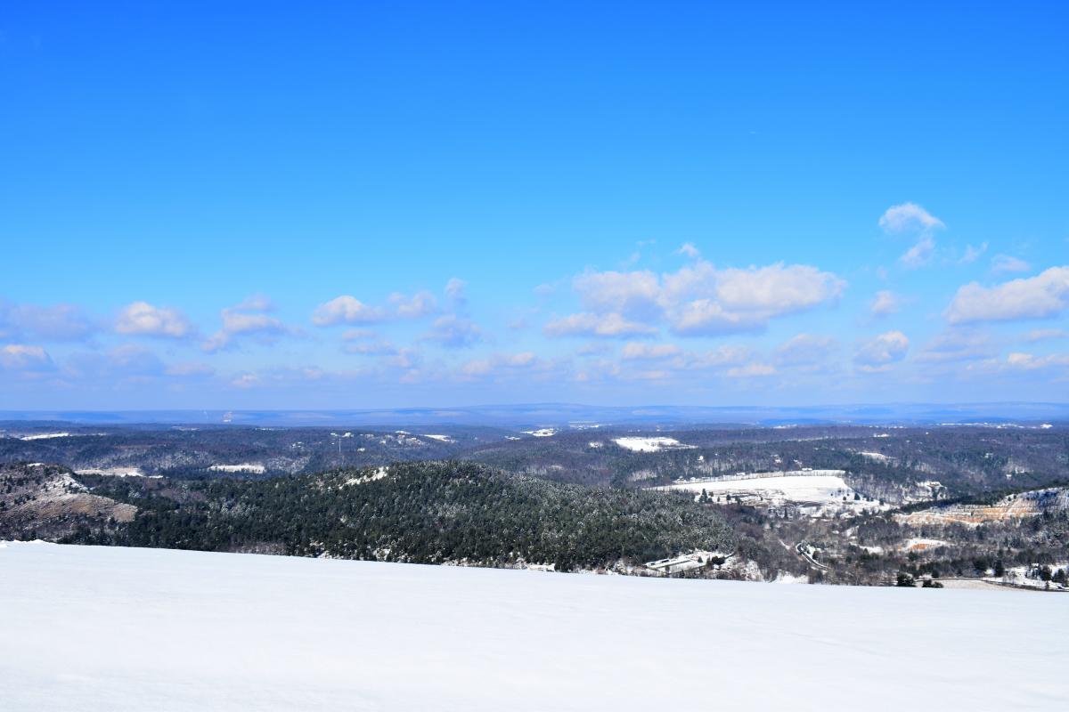 Winter In The Pocono Mountains Skiing Sleigh Rides