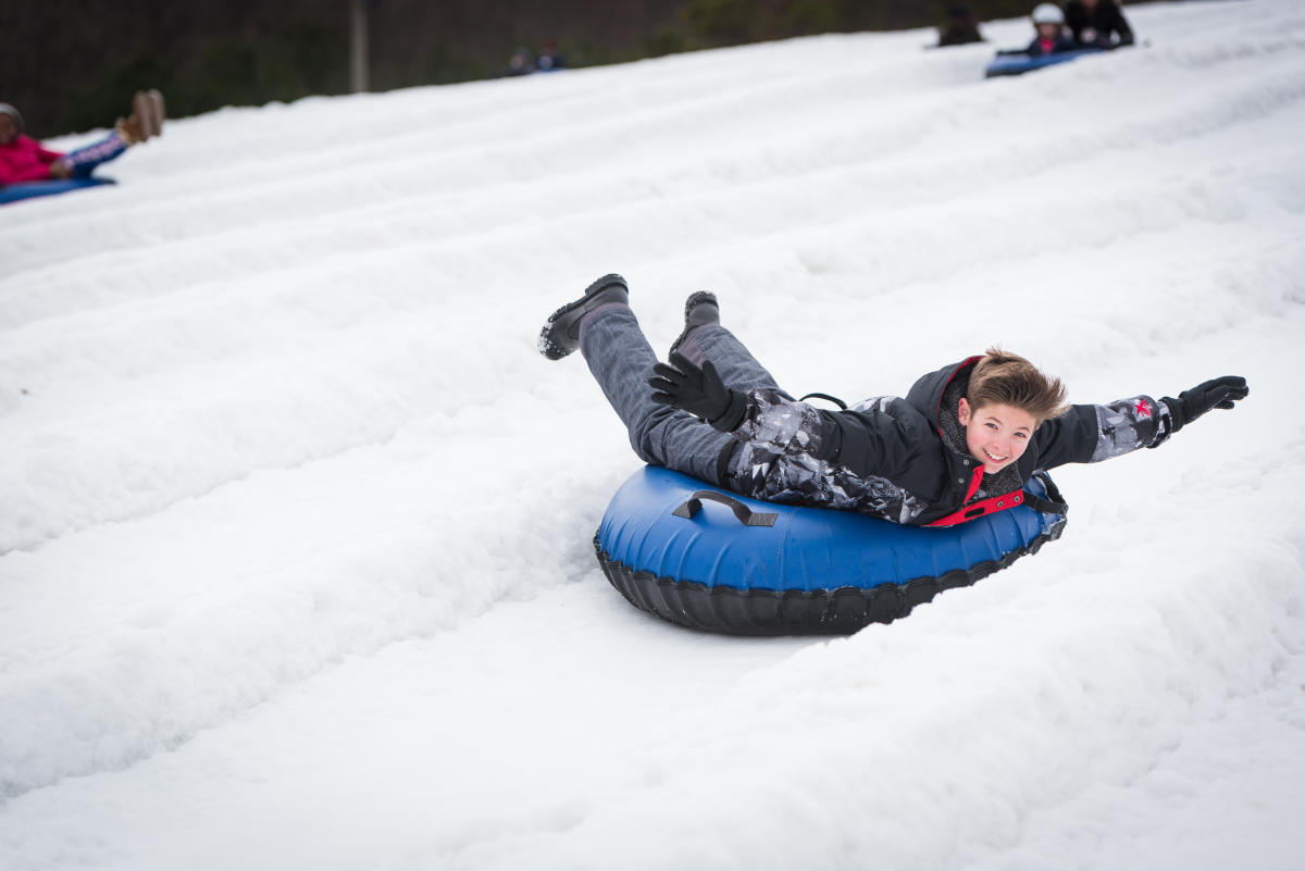 Snow Tubing In The Poconos Family Winter Activities