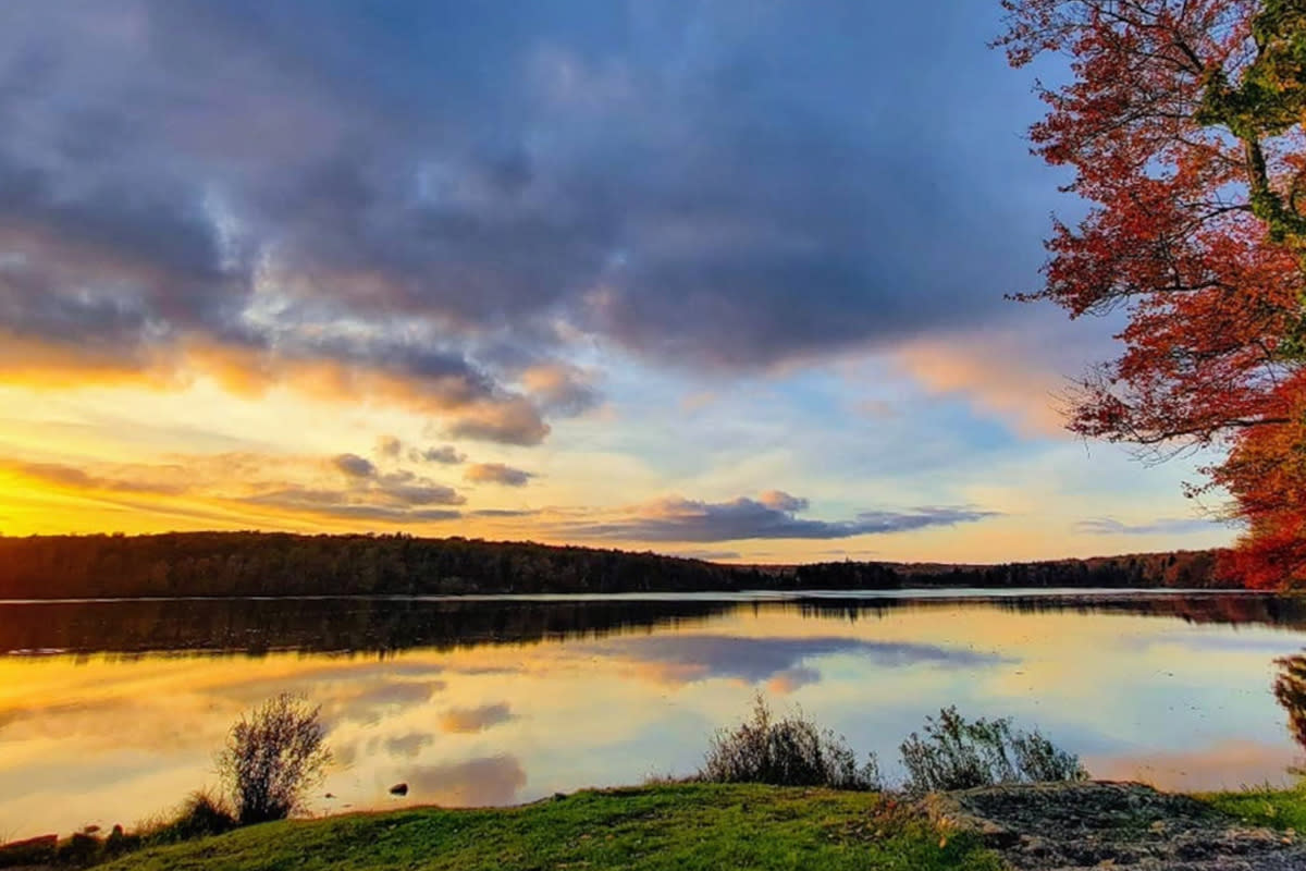 Tobyhanna State Park in the Poconos