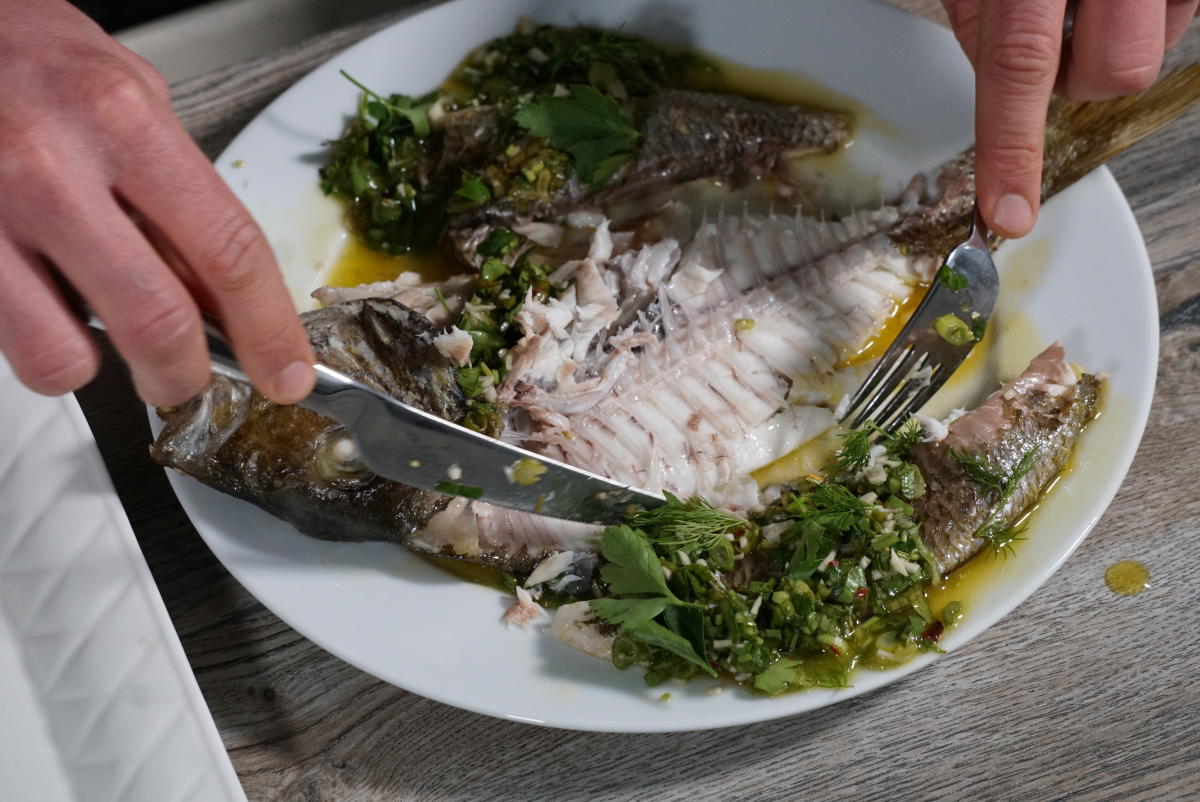 Small Bites Roasted Whole Fish
