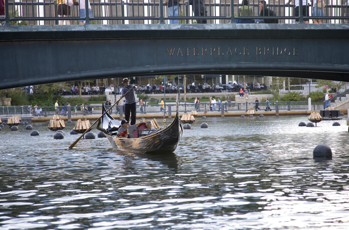Waterplace Bridge in Providence