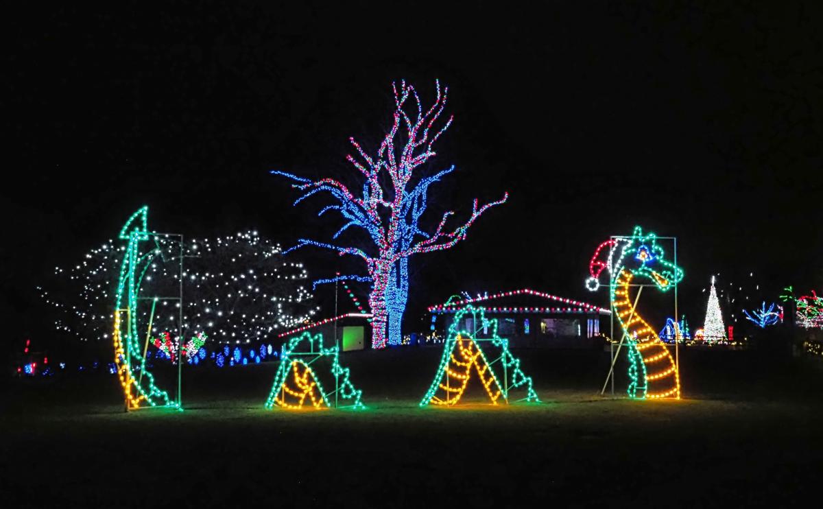 Holiday Light Displays in Racine County
