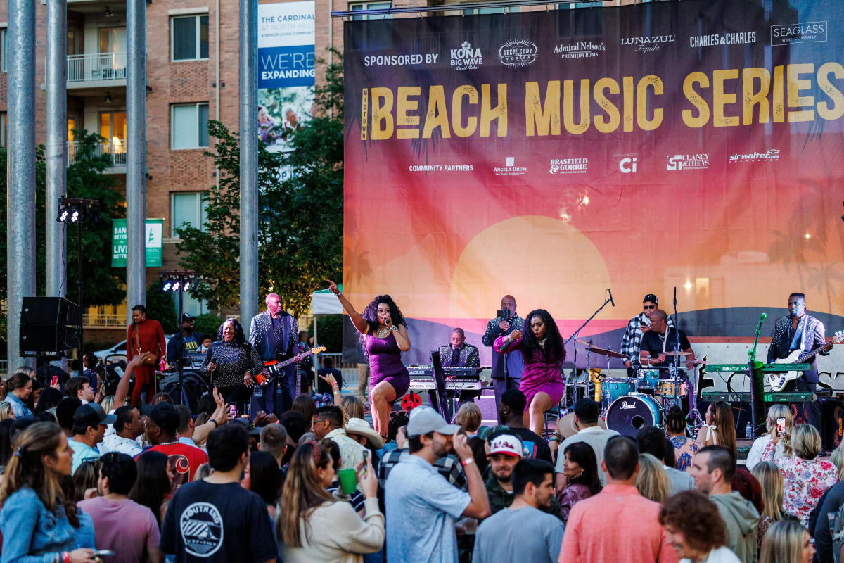 Midtown Beach Music Series Kicks off a 15th Season in Raleigh, N.C.