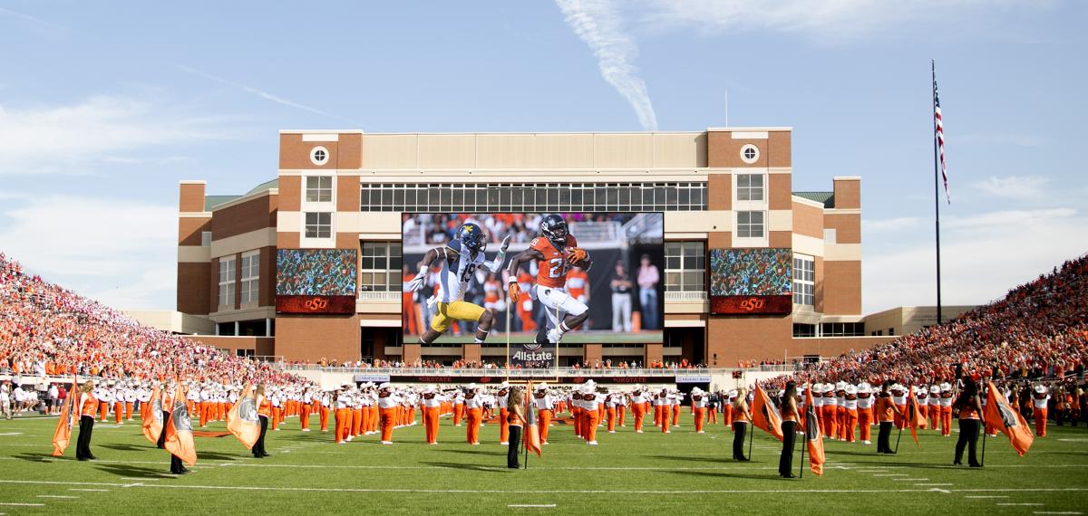Oklahoma state deals university football schedule