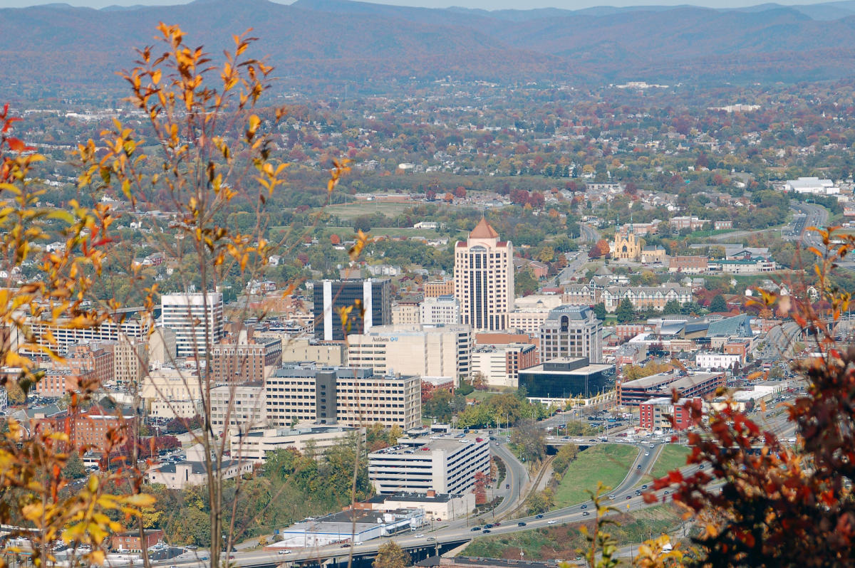 Roanoke in Virginia's Blue Ridge Highlighted as a Spot for ...