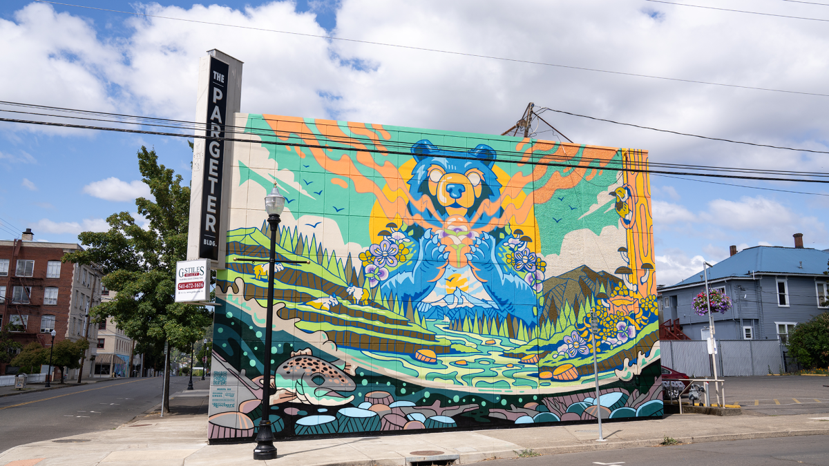 Mural by Brooks Engel / Nowhere Land