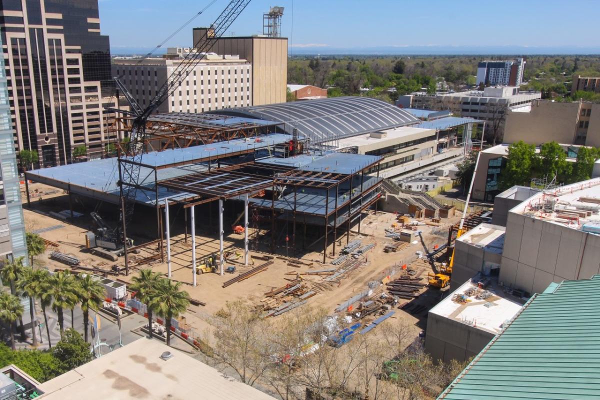 Work Continues On Sacramento Convention Center work-continues-on-sacramento-convention-center