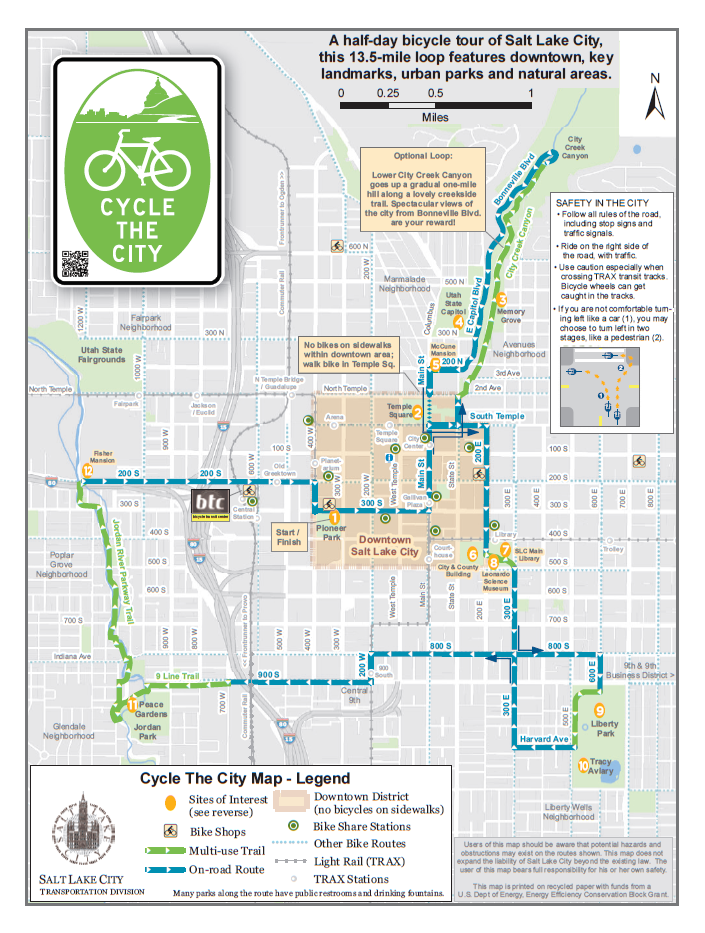 map of downtown salt lake city Salt Lake Maps Salt Lake Trip Planner map of downtown salt lake city