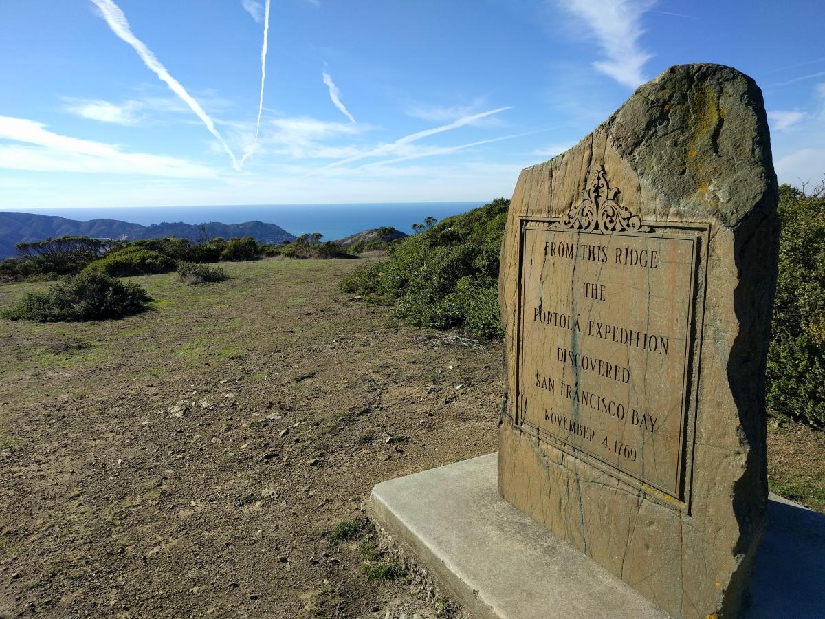 OhlonePortolá Heritage Trail Discovery of San Francisco Bay