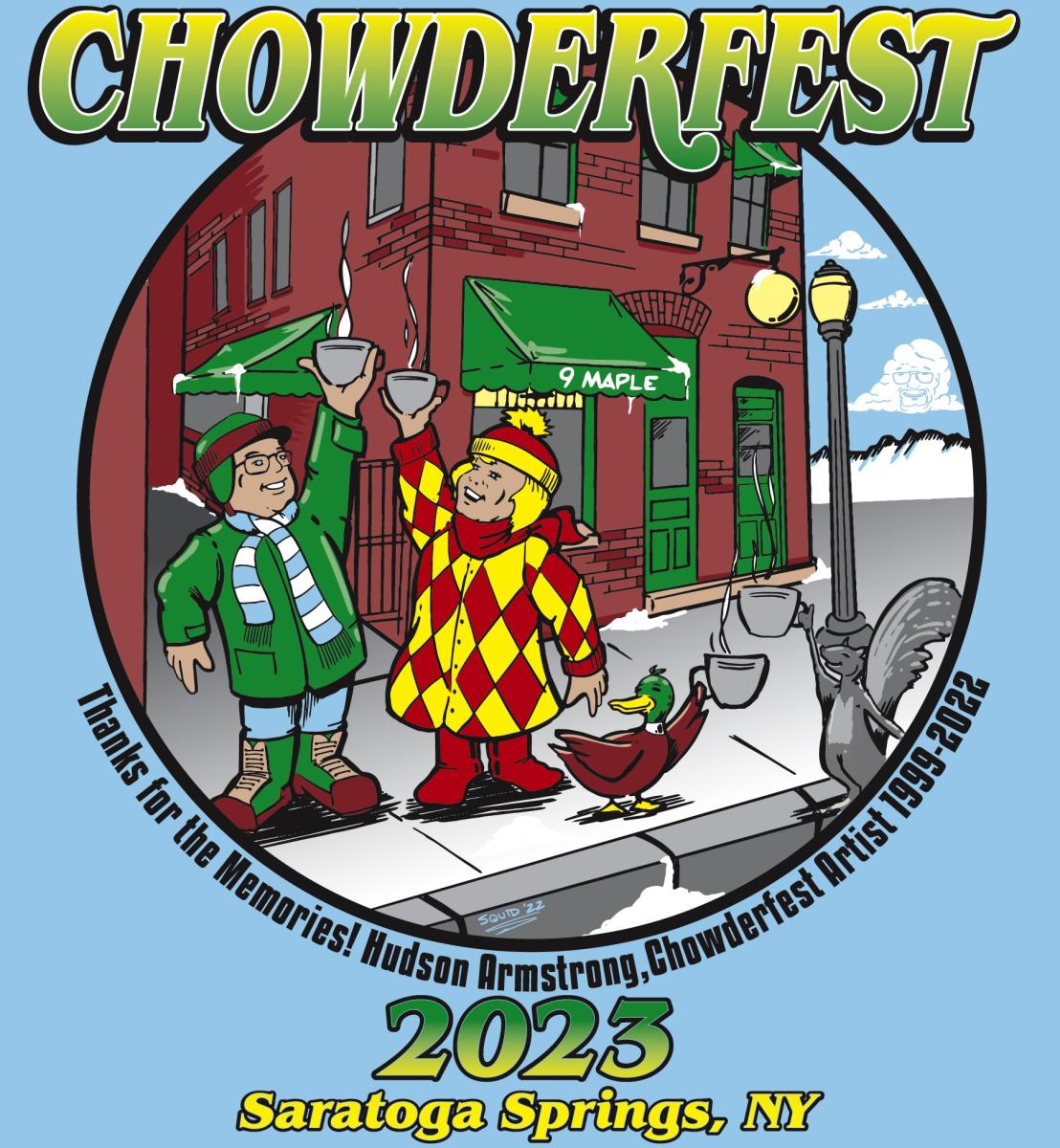 Remembering Hud Armstrong, LongTime Designer of the Chowderfest Artwork