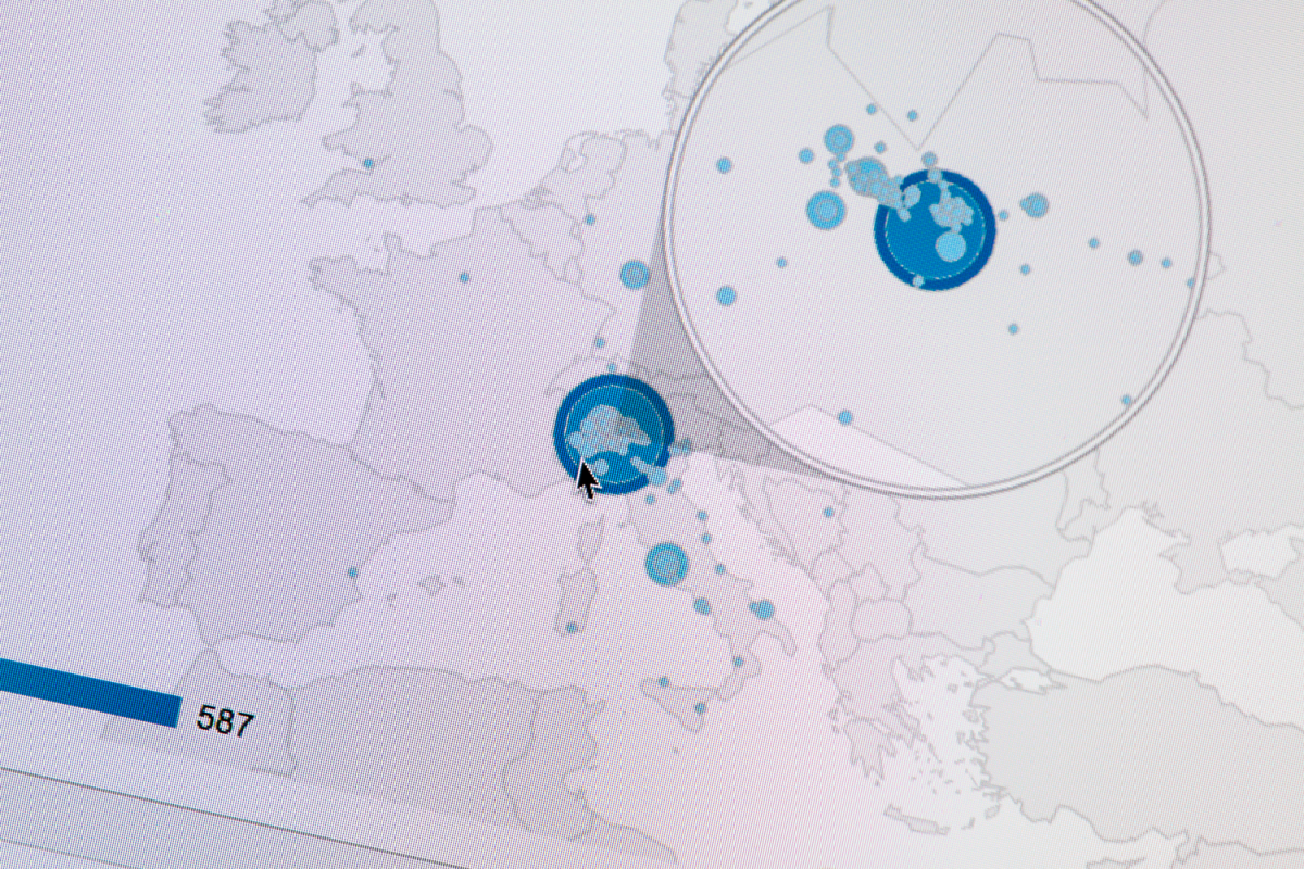 google analytics click map