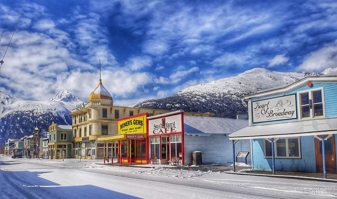 Winter lodging in Skagway