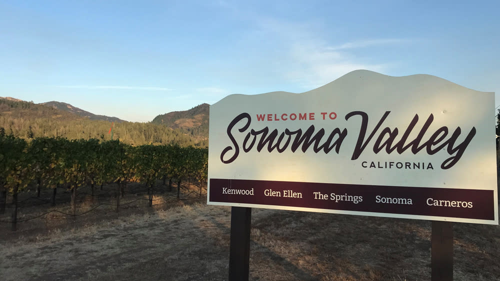 Sonoma Valley Open for Travel