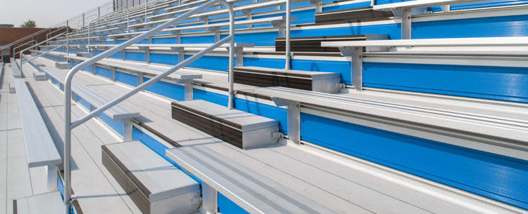 Bleacher Railing Stadium & Bleacher Decking | Southern Bleacher Company
