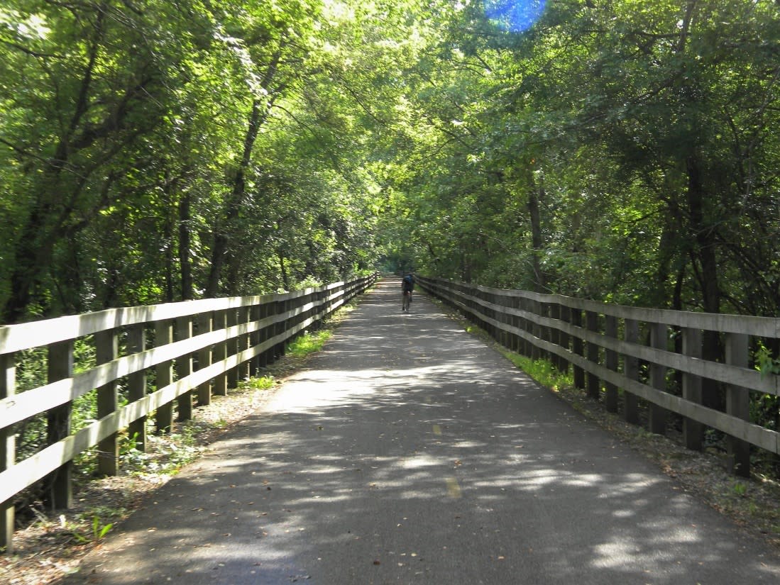 A Sunday Ride On The Oak Savannah Trail Nw Indiana Trails