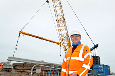 Crucial milestone reached in major county road project as river bridge