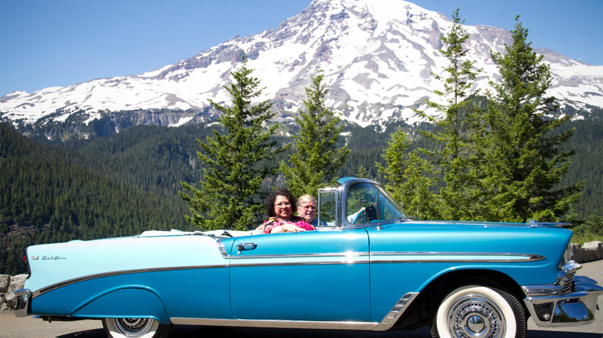 Scenic Drive Sumner to Mount Rainier