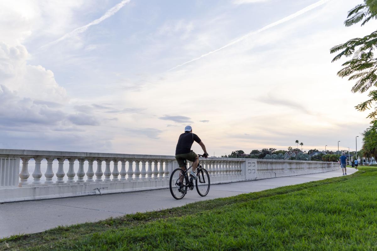 Biking in Tampa Bay