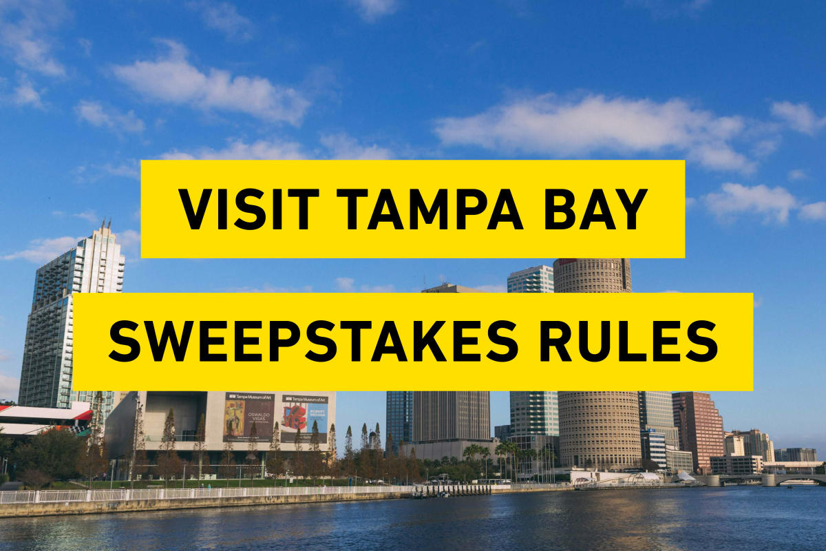Visit Tampa Bay Getaway Sweepstakes Rules