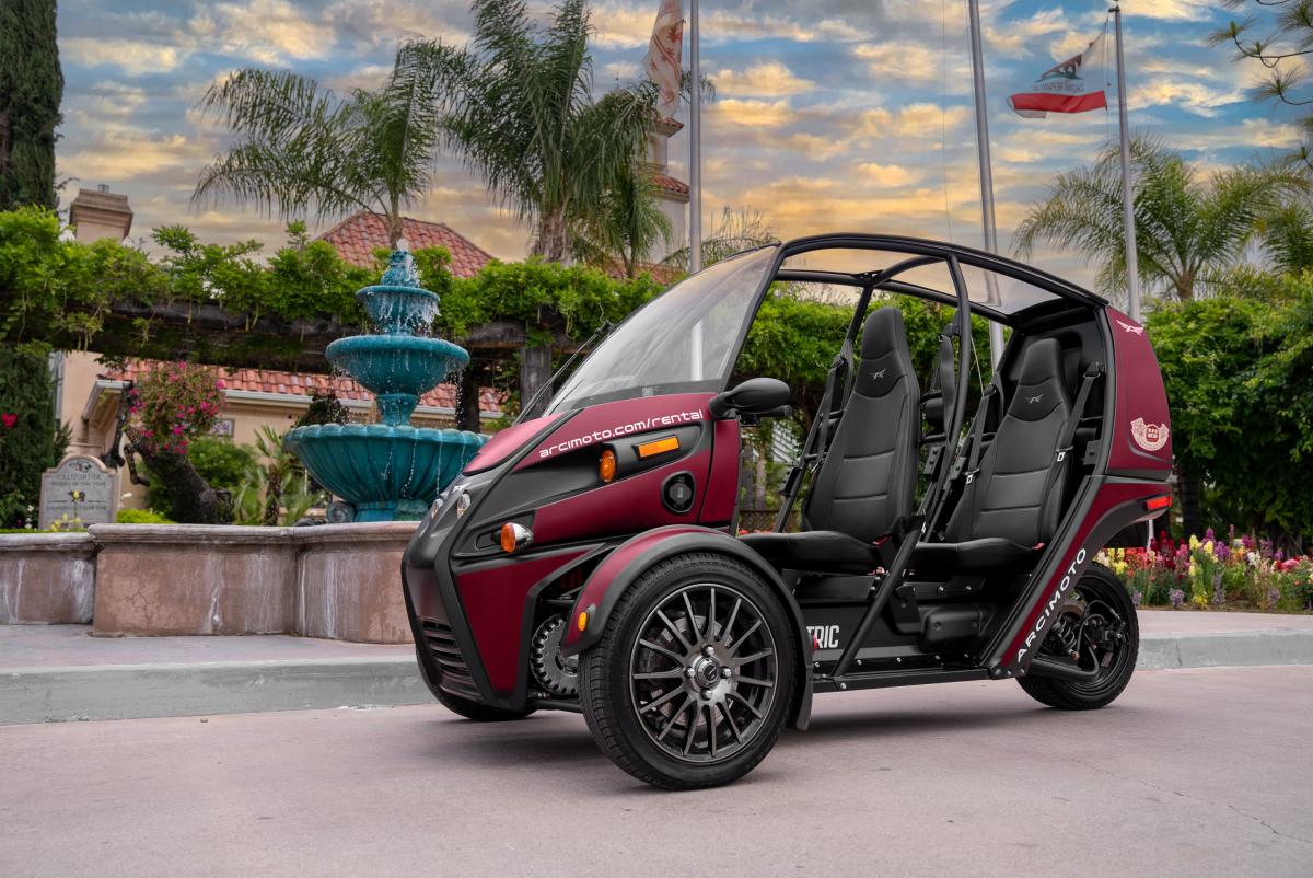 Arcimoto and Cable Car Tours to Launch First All Electric Wine