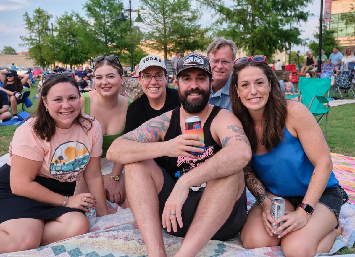 First Friday Block Party downtown Temple TX