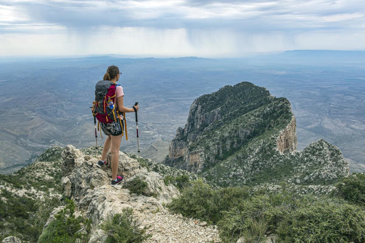backpack hiking texas Texas Hiking Trails