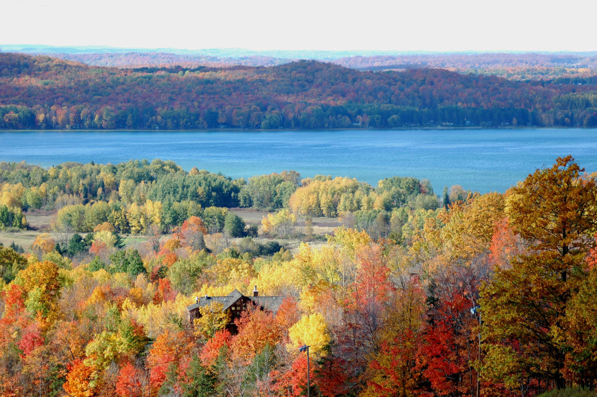 Five Great Hills For Viewing Fall Color Traverse City Mi