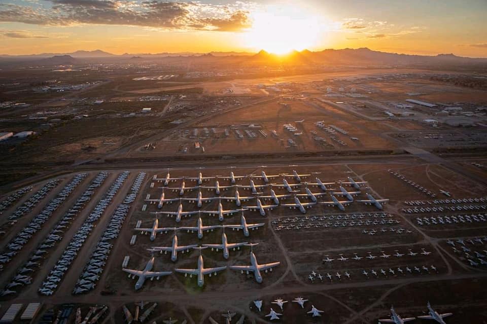 Cemeterio de Aviones AMARG | Vamos a Tucson blog