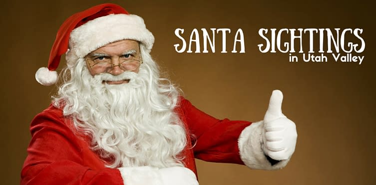 Santa Sightings Explore Utah Valley