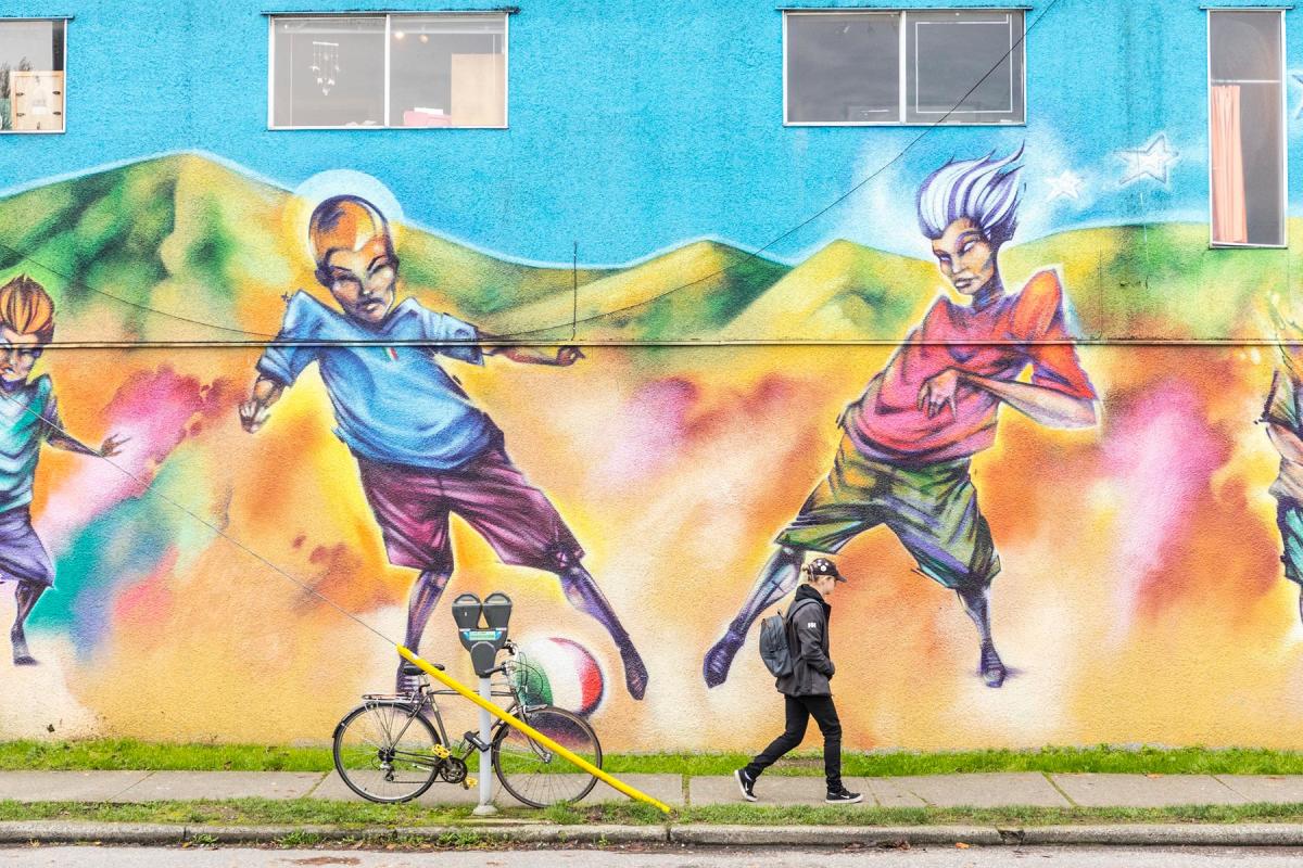 Commercial Drive a wide array of eateries, specialty food shops, and