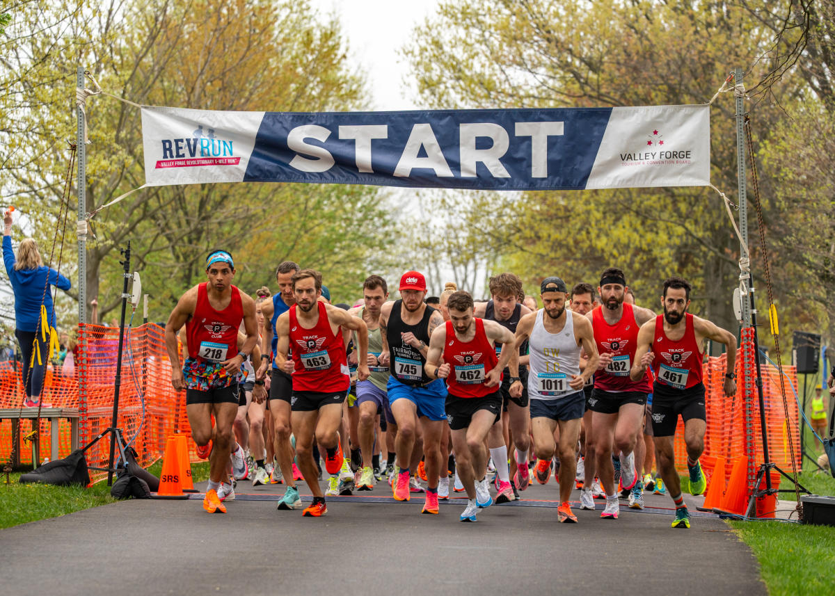 Valley forge revolutionary 5 mile run