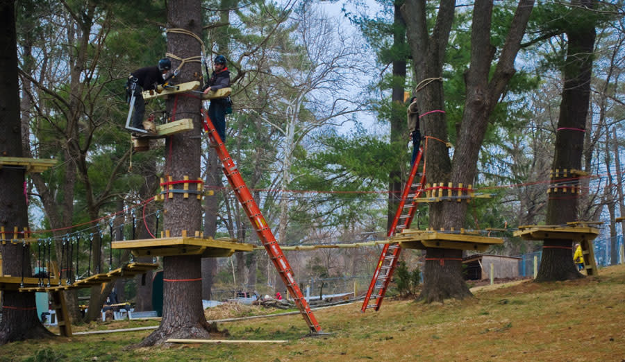 ZippityZoo Lines Elmwood Park Zoo Opens TreeTop Adventure