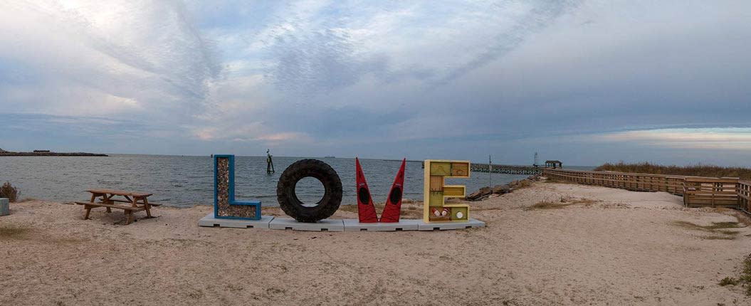 Finding the LOVE along Virginia's Eastern Shore