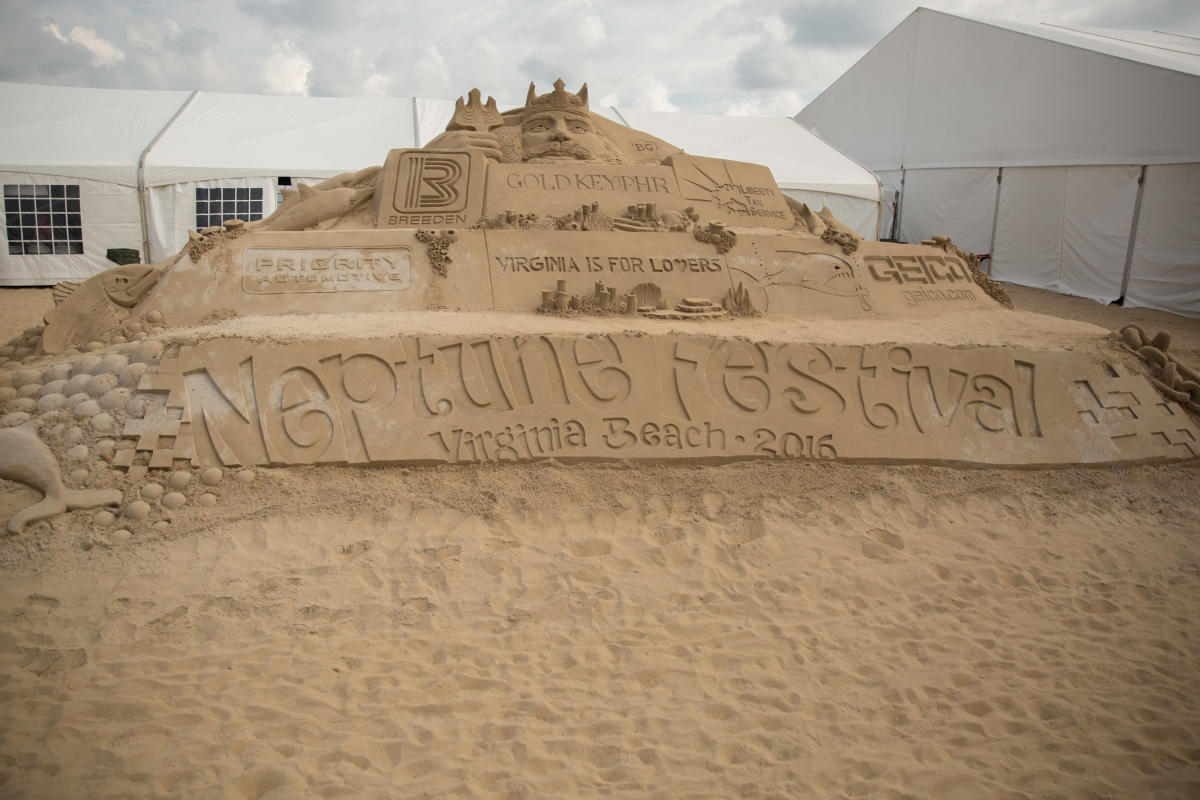 Sandscapes Neptune Festival Sand Sculptures are Built to Impress