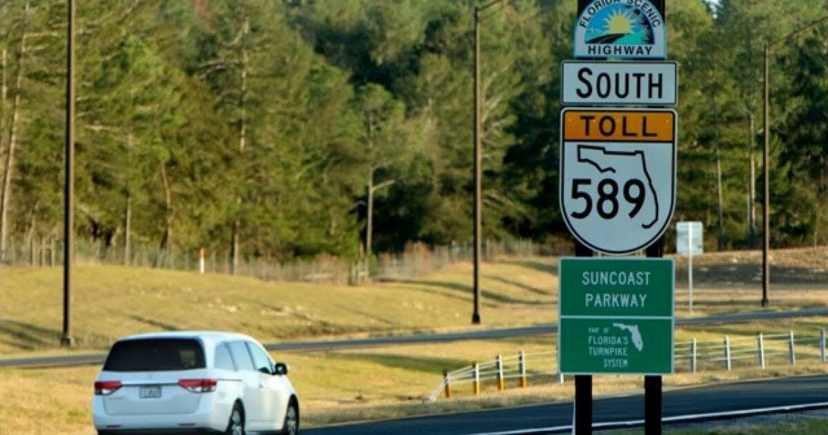 Florida Scenic Highway: Suncoast Parkway - Practical and Pretty, near Tampa