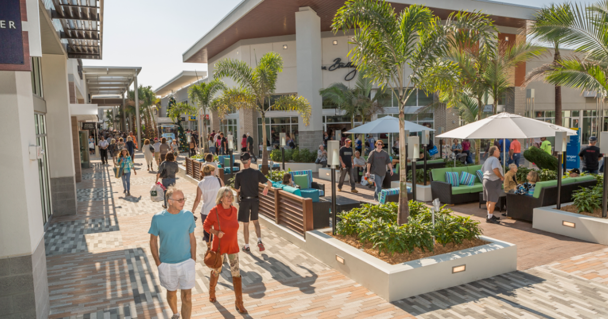 Shopping at Tanger Outlets in Daytona Beach