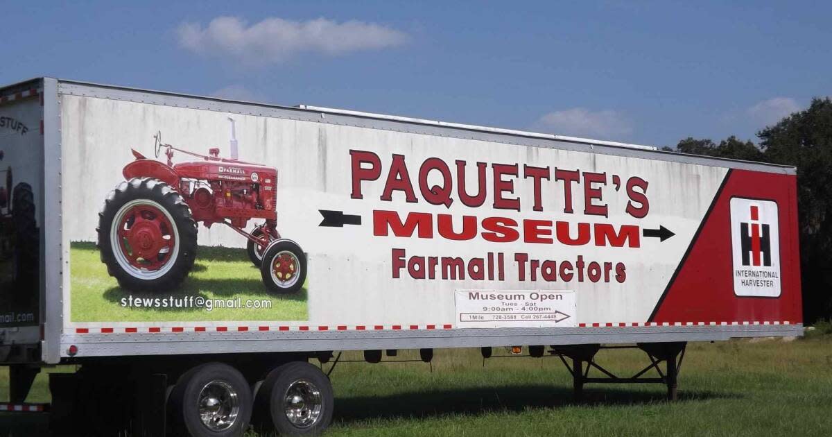 Discover the Paquette Farmall Tractor Museum in Florida